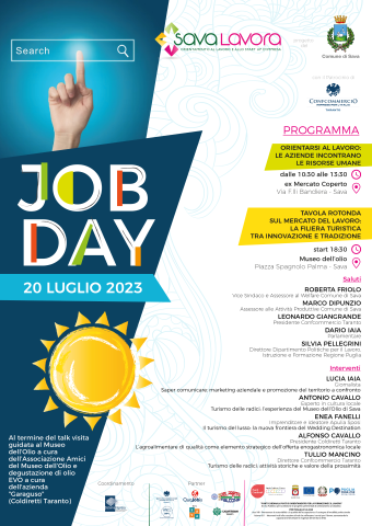  progetto punti cardinali -  job day del 20 luglio 2023