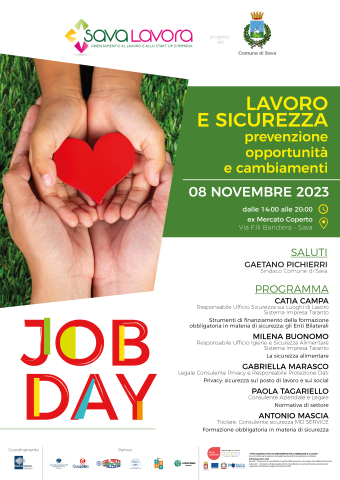  Job Day Punti Cardinali Comune di Sava - 08 novembre 2023